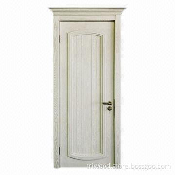 Exquisite Interior Composite Wood Door with Natural Wood Veneer and Environment-friendly Painting
